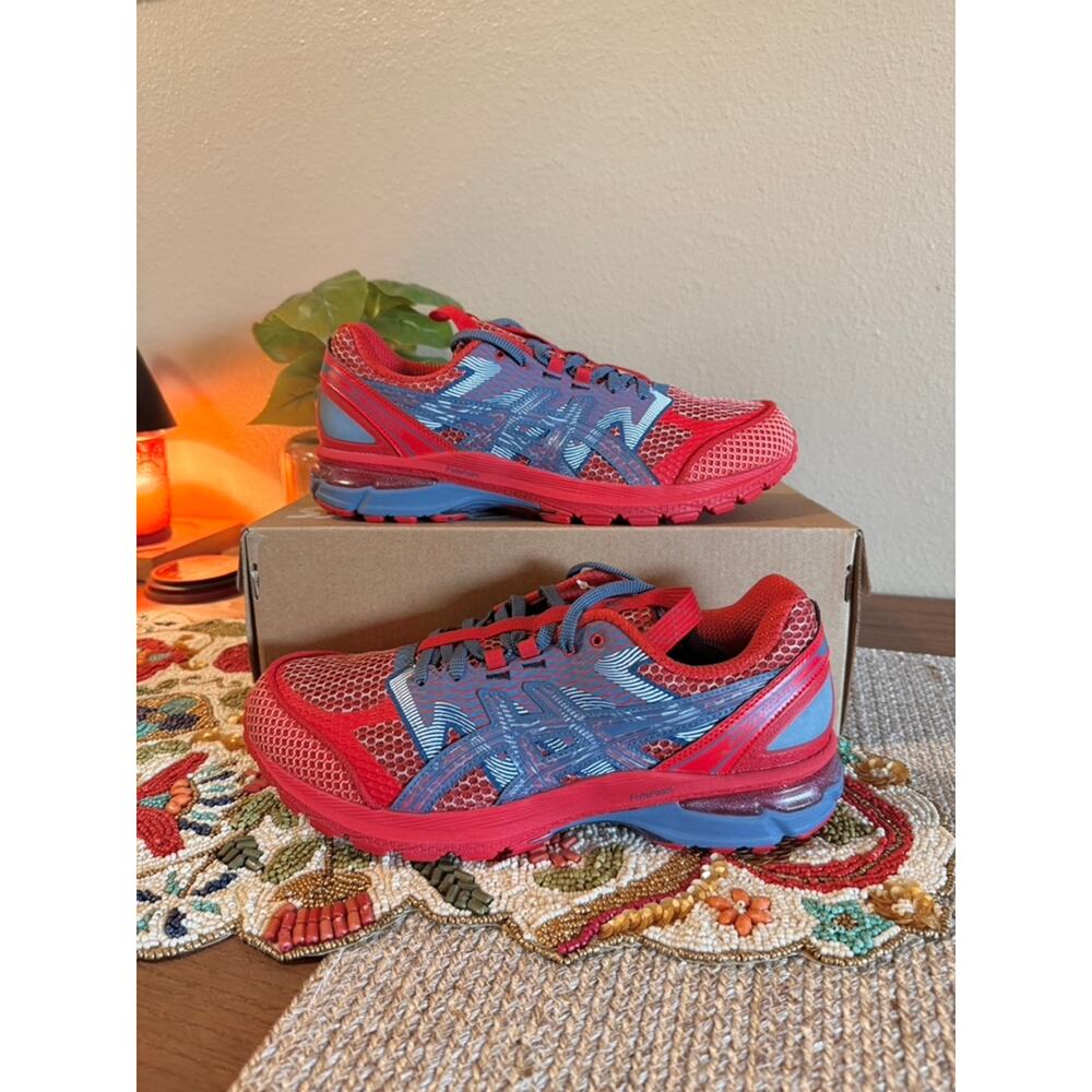 Asics x Kiko Kostadinov US4-S Gel-Terrain Classic Red Wood Crepe UB 1203A394 600